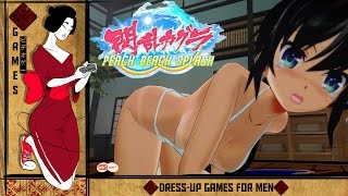 Senran Kagura: Peach Beach Splash- Dressing Room Gameplay, Wet T-shirt, and Secret Make Out Game!!!