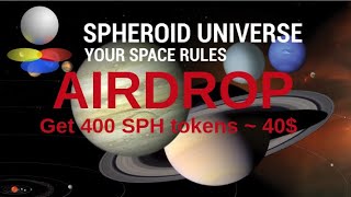 Airdrop SPHEROID БОМБА Как получить 400+500 SPH tokens ~ 40$+50$... #sph #ethereum #airdrop