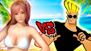 Honoka Vs Johnny Bravo - Epic Battle - Left 4 dead 2 Gameplay (L4D2 Dead or Alive Custom Mod)