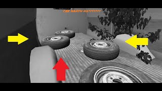 Где найти  колёса в My summer car/Как быстро забрать колёса, не дожидаясь ночи