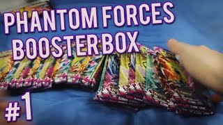 Pokemon Cards - Phantom Forces Booster Box (36 packs!) Opening | PART 1 of 4