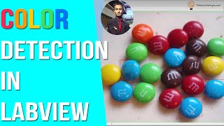 Detecting MnMs Computer Vision - Color Detection using LabVIEW