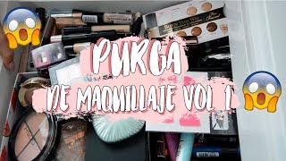 DECLUTTERING DE MAQUILLAJE! PURGA VOL 1 ME DESHAGO DEL 50%