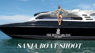 Sanja boat shoot| WorldSwimsuit.com