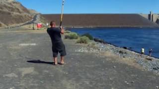 РЫБАЛКА НА ОСЕТРА Sturgeon Fishing at Little Goose Dam