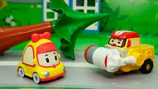 Мультфильмы для детей с игрушками Робокар Поли - Упрямый Макс.
