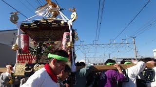 平成２７年   1/3 茅ヶ崎市南湖鳥井戸　御霊神社例大祭　発輿　HD1080p