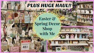 Easter & Spring Decor Shop with Me & Huge Haul l Spring Decor Haul l Southern with Charm