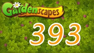 Gardenscapes level 393 Walkthrough