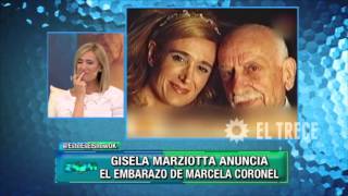 Gisela Marziotta anuncia el embarazo de Marcela Coronel