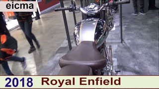 The Royal Enfield 2018 Motorcycles