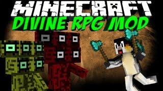 Minecraft: Divine RPG Mod Showcase: 12 New Bosses & 50+ New Weapons!