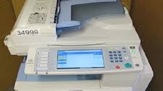 تقنيه 6 - ضبط إعدادات الاسكانر لماكينات ريكو أفيشيو - How to Adjust Ricoh Aficio Scanner Settings