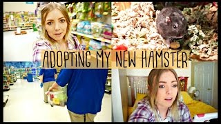 ADOPTING MY NEW HAMSTER | Petsmart Vlog