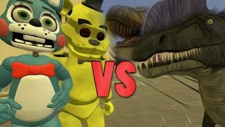 ANIMATRONICS vs DINOSAURS | Gmod Sandbox Fun w/ Mods