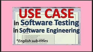 Use Case Testing - Test Design Technique | USE CASE meaning