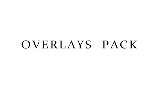 Overlays pack | Футажи | Sony Vegas