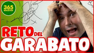 RETOS DE DIBUJO - Dibujo partiendo de un GARABATO - Art challenge