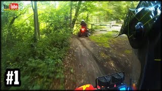ENDURO&ATV #1 ►Wjeżdżamy do lasu◄ Katowanie skutera i drifty po drodze