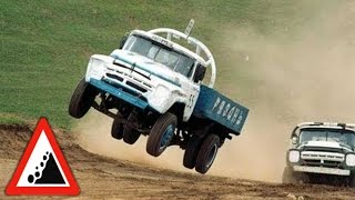 Бездорожье. Гонки на зилалах по бездорожью