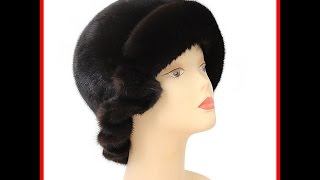 Женские норковые шапки