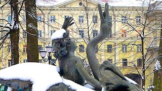 Футаж Зима в Городе. Красивые Зимние Пейзажи. Зимний Город. Зимние футажи. Футажи для видеомонтажа