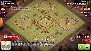 New TH12 Attack 2019! 5 Pekka 12 Max Bowler 6 Max Bat Spell Smashing TH12 War Base | Clash Of Clans