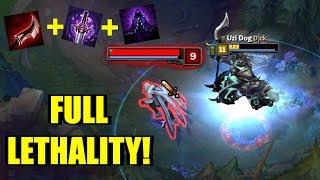 Full LETHALITY Hecarim! INSANE DAMAGE [ League of Legends ]