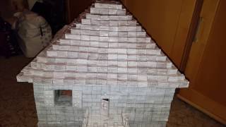 Minecraft Из Бумаги Дом с мебелью 3 Этаж