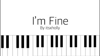 I'm Fine // BTS // Piano Tutorial
