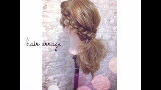 ヘアスタイリスト木村一平が教える簡単！自分で出来るポニーテールヘアアレンジ２
