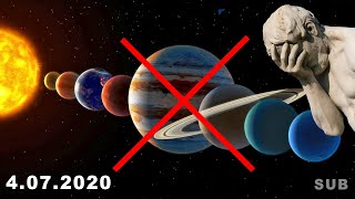 Парад планет 4 - 5 июля 2020 года. Где планеты?