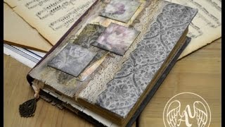 Артбуки и блокноты микс медиа Mixed Media своими руками Видео мастер класс Натальи Жуковой