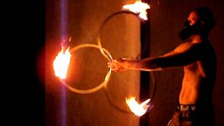 Shao with fire buugeng (s-staff, curve staff) & fire tripleng (tricurve, tiple blade)
