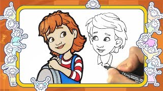 Фиксики большой секрет! Димдимыч и Катя. Веселые раскраски. Как нарисовать Дим Димыча и Катю
