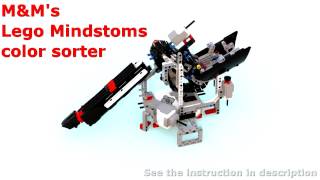 Инструкция по сборке сортировщика конфет M&M's из Lego Mindstorms EV3