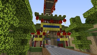 Minecraft Mario Kart 8 Dragon Driftway