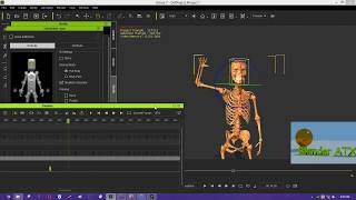 iClone 6, 7 skeleton download // Blender ATX