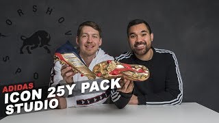 NYE BECKHAM & ZIDANE FOTBALLSKO | adidas Predator Icon 25Y Pack