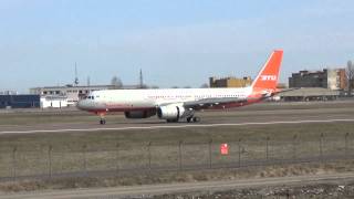 Aviastar Tupolev Tu-204-100 Landing in Tallinn