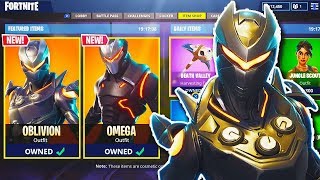 NEW "Oblivion" *FEMALE OMEGA* SKIN in Fortnite! - NEW Fortnite UPDATE! (Fortnite Battle Royale)