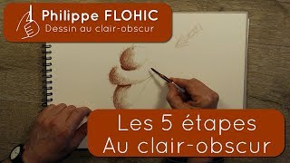 Le clair-obscur, un petit rappel sur les 5 étapes du clair-obscur