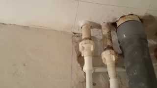 гипсокартон, короб для труб + обшивка инсталляции. Plasterboard installation.