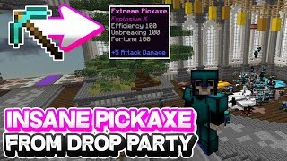 INSANE PICKAXE FROM THE DROP PARTY! - JAIL BREAK #2