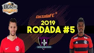 CARTOLA FC 2019 - DICAS DA #5° RODADA