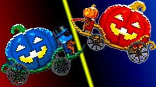 Drive AHEAD #9 Веселый   про машинки МИССИЯ ХЭЛЛОУИН игра битва тачек разбей голову противнику
