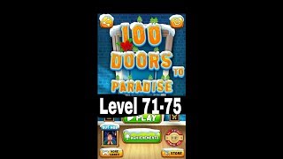 100 Doors To Paradise Level 71 72 73 74 75 Walkthrough
