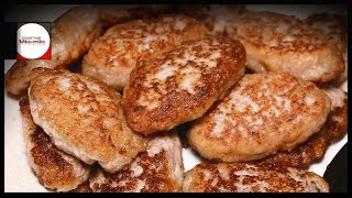 Мясные котлеты / Легкий быстрый рецепт