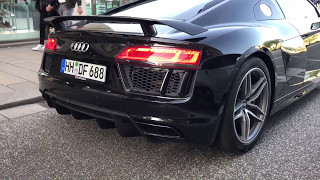 Best of Audi sounds! Hamburg spring 2017. TTrs, R8, RS6…