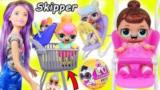 LOL Surprise Dolls + Lil Sisters Shop at Fake Toy Store